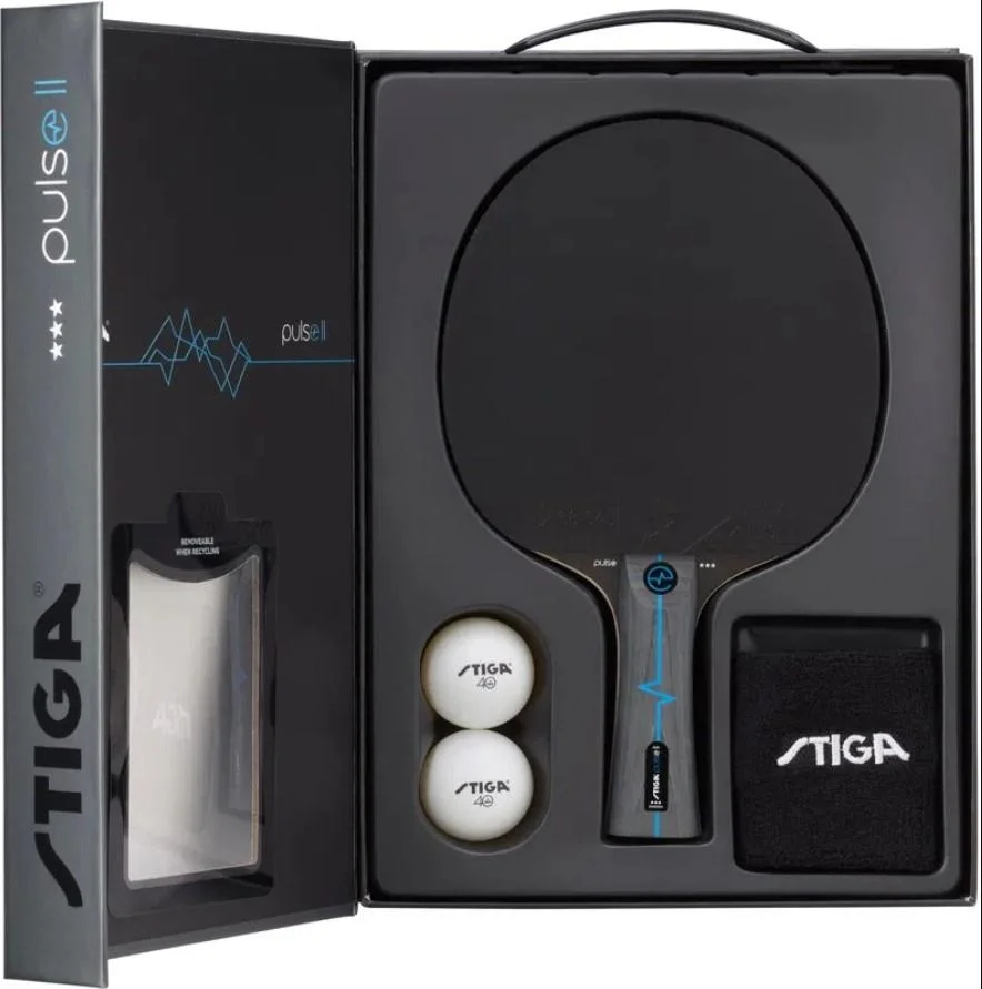 Stiga Set Pulse II 3 Star Masa Tenisi Raketi Seti 1213-0606-35