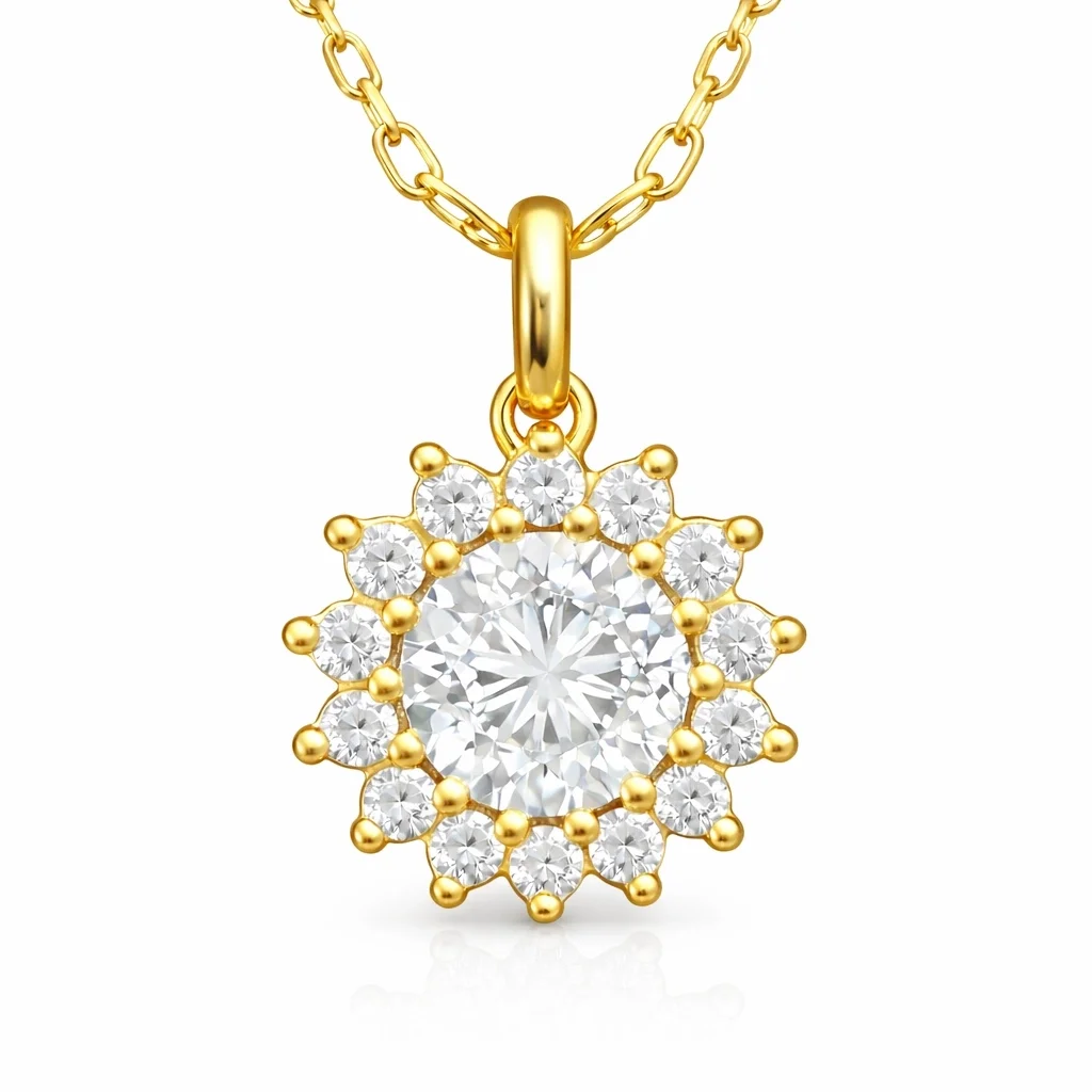 Gümüş Gold Minimal Yuvarlak Anturaj Kadın Kolye