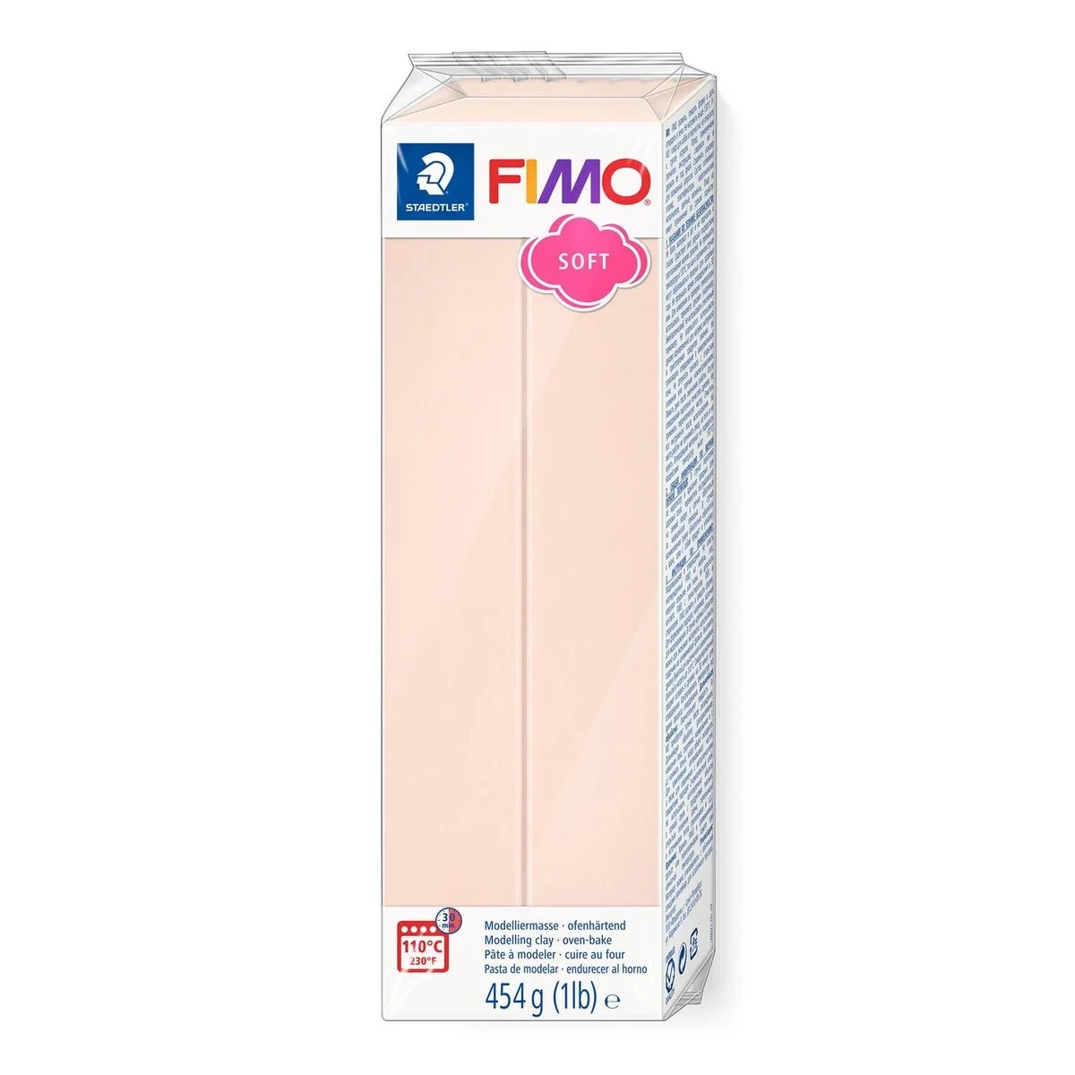 Staedtler Fimo Soft Polimer Kil 454 gr. 43 Açık Ten Rengi