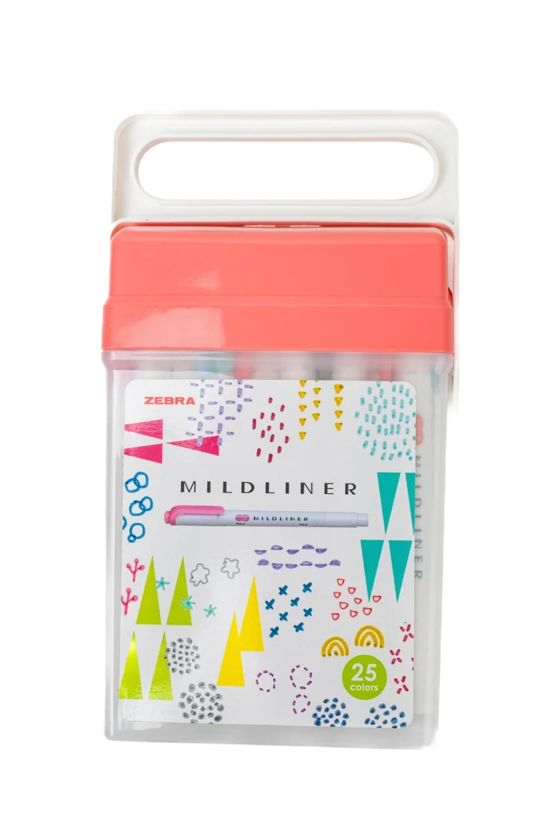 Zebra Mildliner Çift Uçlu İşaretleme Kalemi Seti 25 Color Box Set