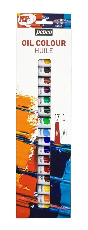 Pebeo Pop Art Yağlı Boya Seti 18 Renk