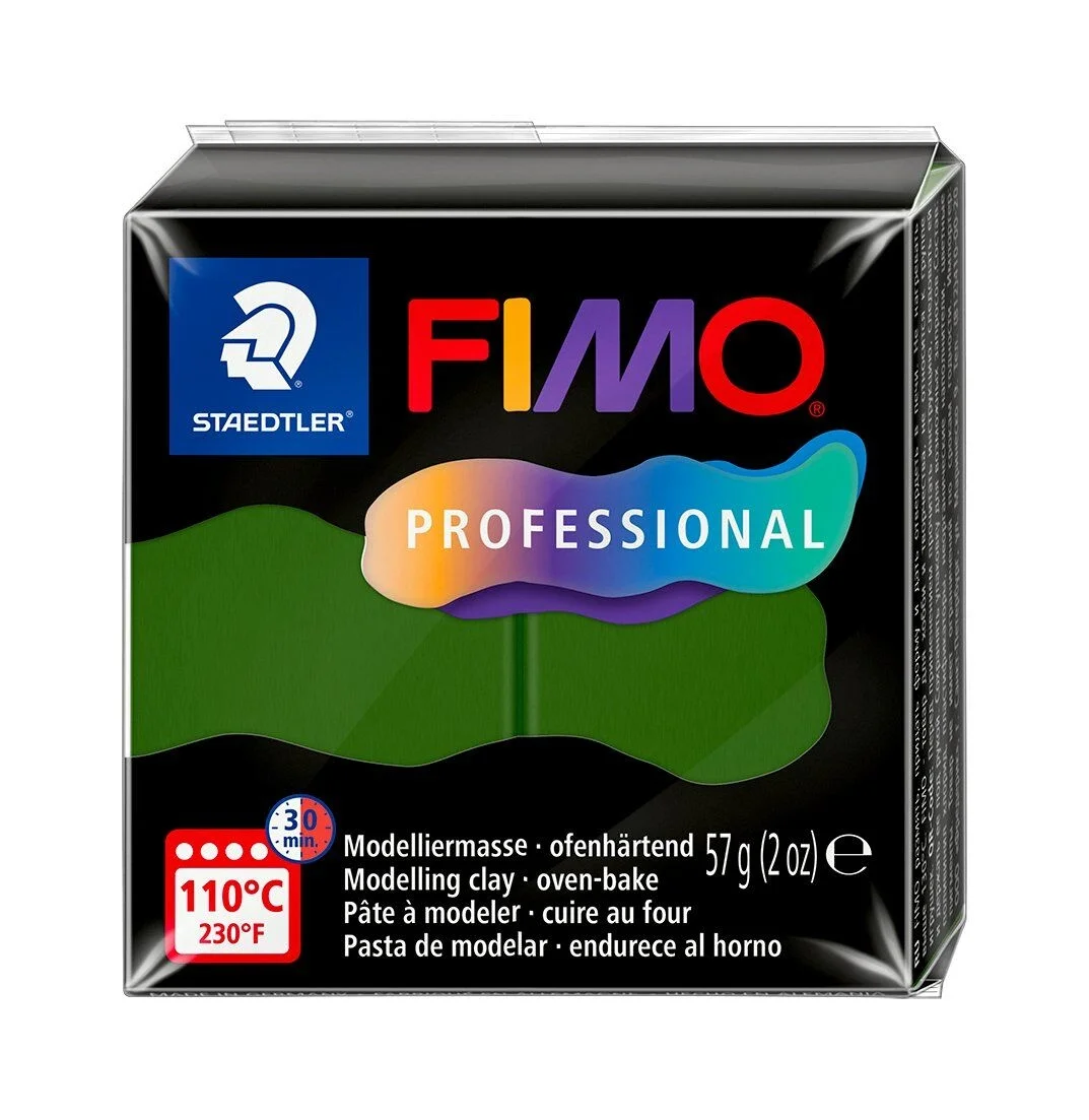Staedtler Fimo Professional Polimer Kil 57 gr. 57 Yaprak Yeşili