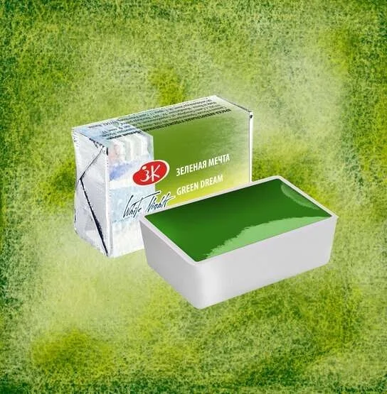 St. Petersburg White Nights Metamorphosis Tablet Sulu Boya 777 Green Dream