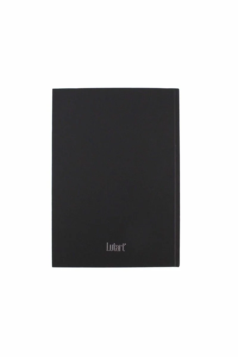Lutart Sketchbook Sert Kapak Eskiz Çizim Defteri 100 gr. 100 Sayfa A6 Siyah