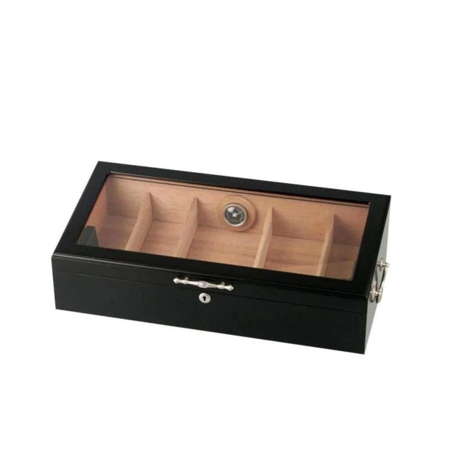 Passatore Alman Gastro Puro Kutusu Humidor Siyah 150's