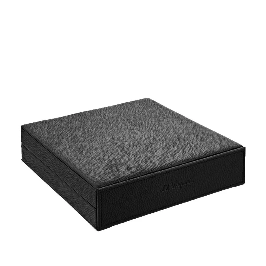 S.T. Dupont Deri Travel Seyahat Humidoru Siyah 10's