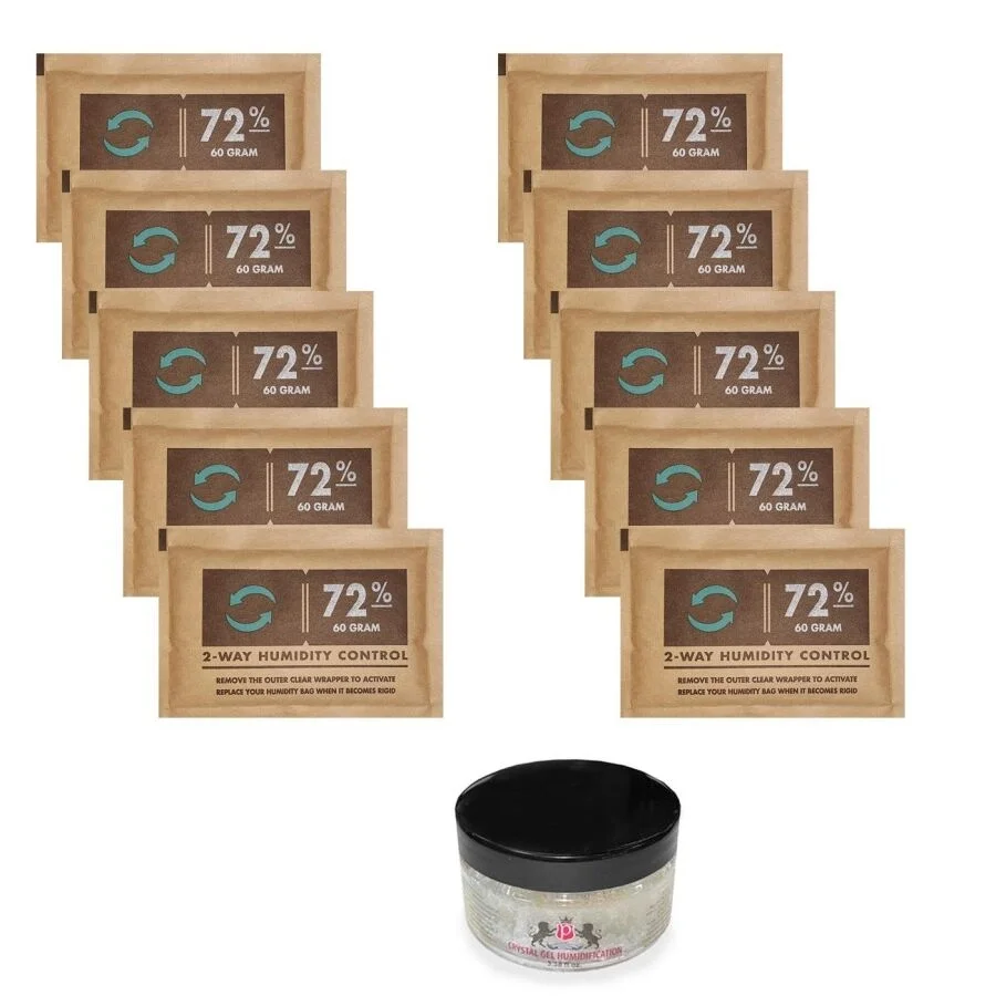 Humidity 72 60g Humidor Puro Kutusu Nemlendirici 10lu Paket