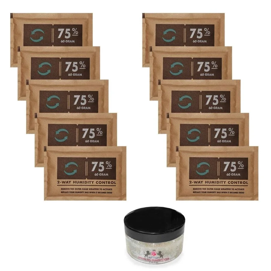 Humidity 75 60g Humidor Puro Kutusu Nemlendirici 10lu Paket