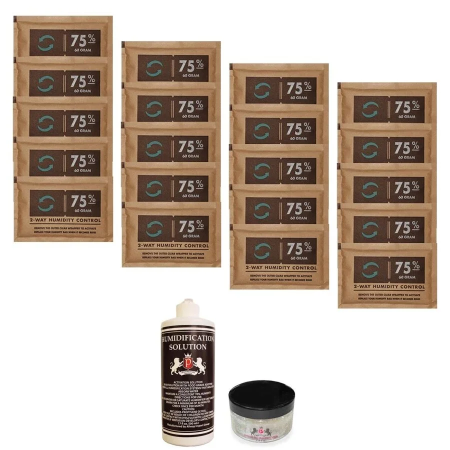 Humidity 75 60g Humidor Puro Kutusu Nemlendirici 20lu Paket