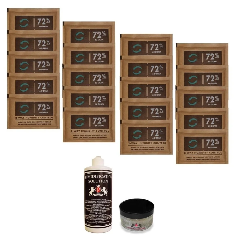 Humidity 72 60g Humidor Puro Kutusu Nemlendirici 20li Paket