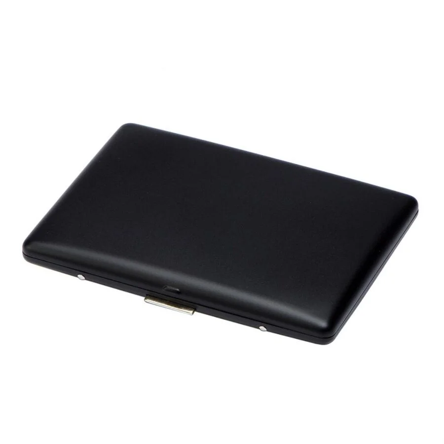 Pearl Japan Cosmos Metal Uzun Sigara Tabakası Mat Siyah 9lu