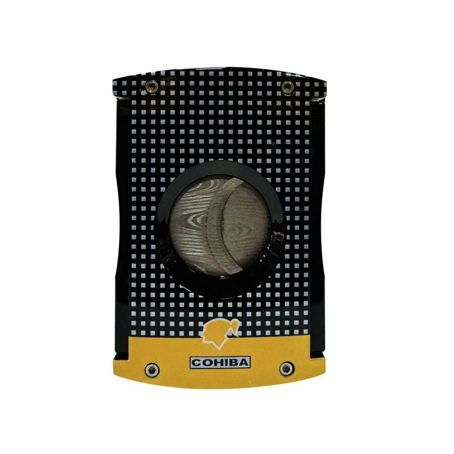 Cohiba Kare Metal Puro Kesici Sarı/Siyah 60 Ring