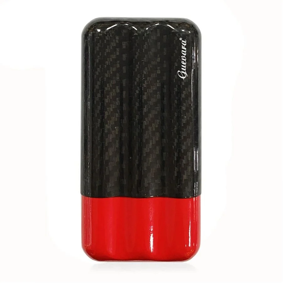 Guevara Karbon Fiber Puro Kılıfı Kırmızı/Siyah 3lü (60Ring)
