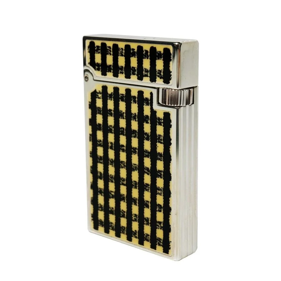 S.T. Dupont Çakmak 2001 Fantaisies Vichy Noir Limited Edition