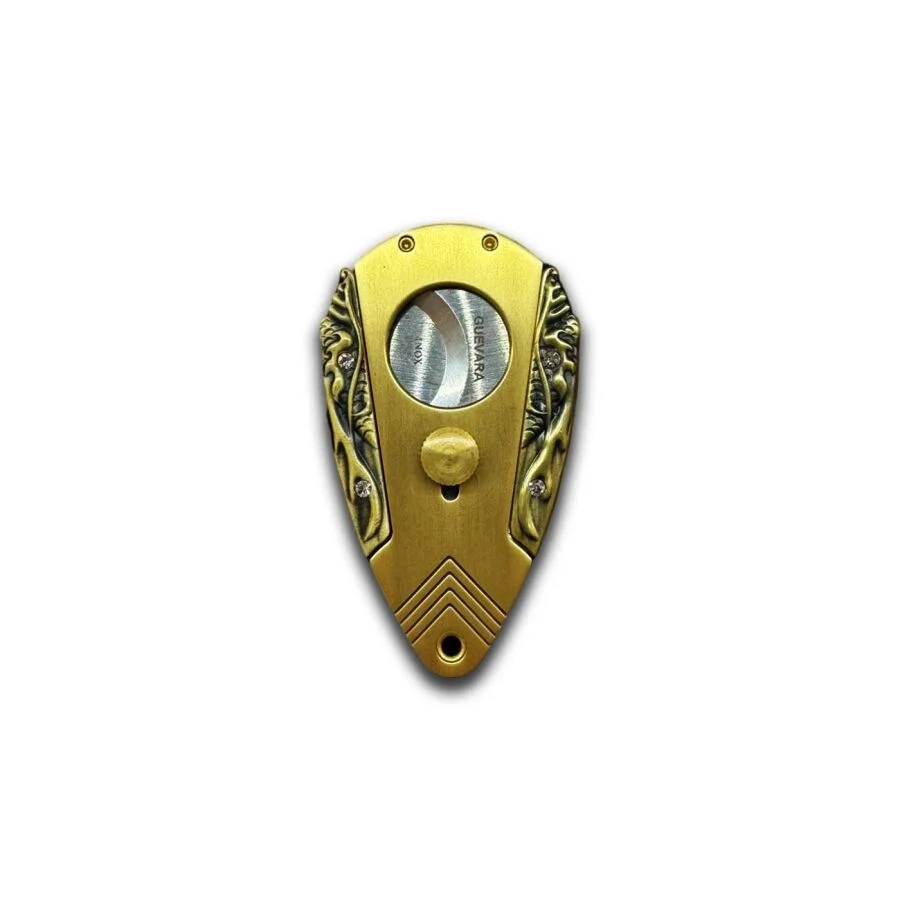 Guevara Gold Taşlı Kelebak Model Puro Kesici (60 Ring)