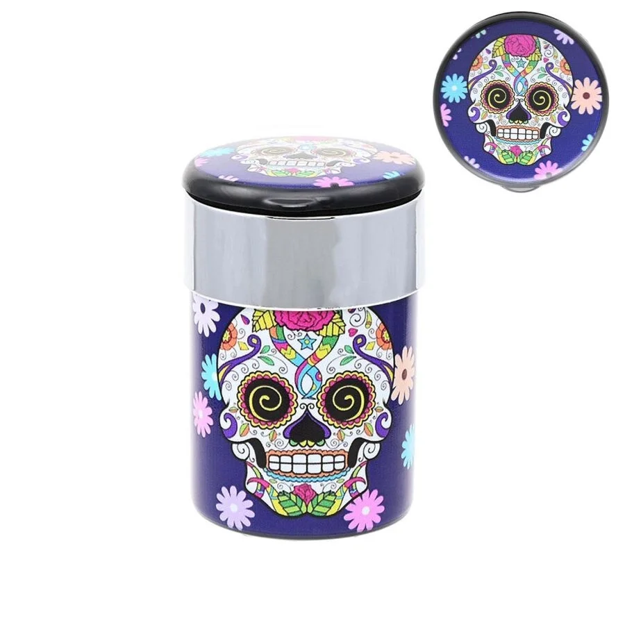 La Catrina Led Işıklı Araç Araba Küllüğü Mor 9cm