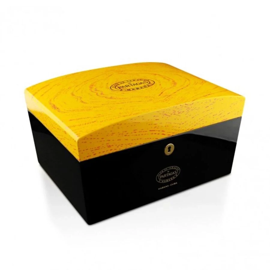Partagas Siyah/Sarı Lake Humidor Puro Kutusu 50's
