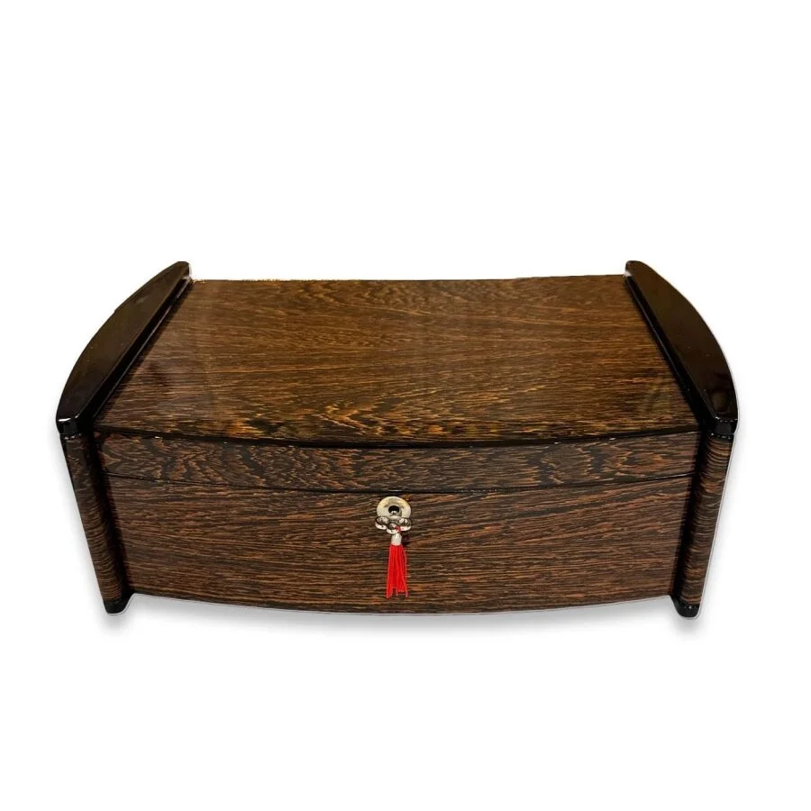 Lubinski İtaly Catamaran Humidor Puro Kutusu Ironwood 100's