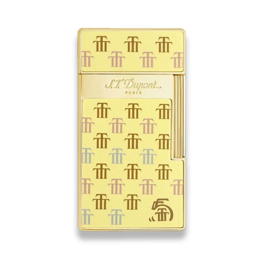 S.T. Dupont Biggy Puro Çakmak Trinidad 55th. Gold 25077