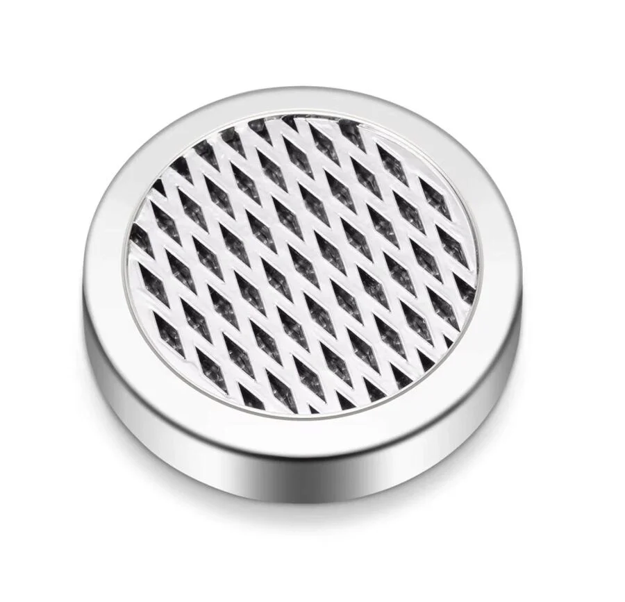 Cigarloong Puro Kutusu Nemlendirici Humidifier Yuvarlak Silver