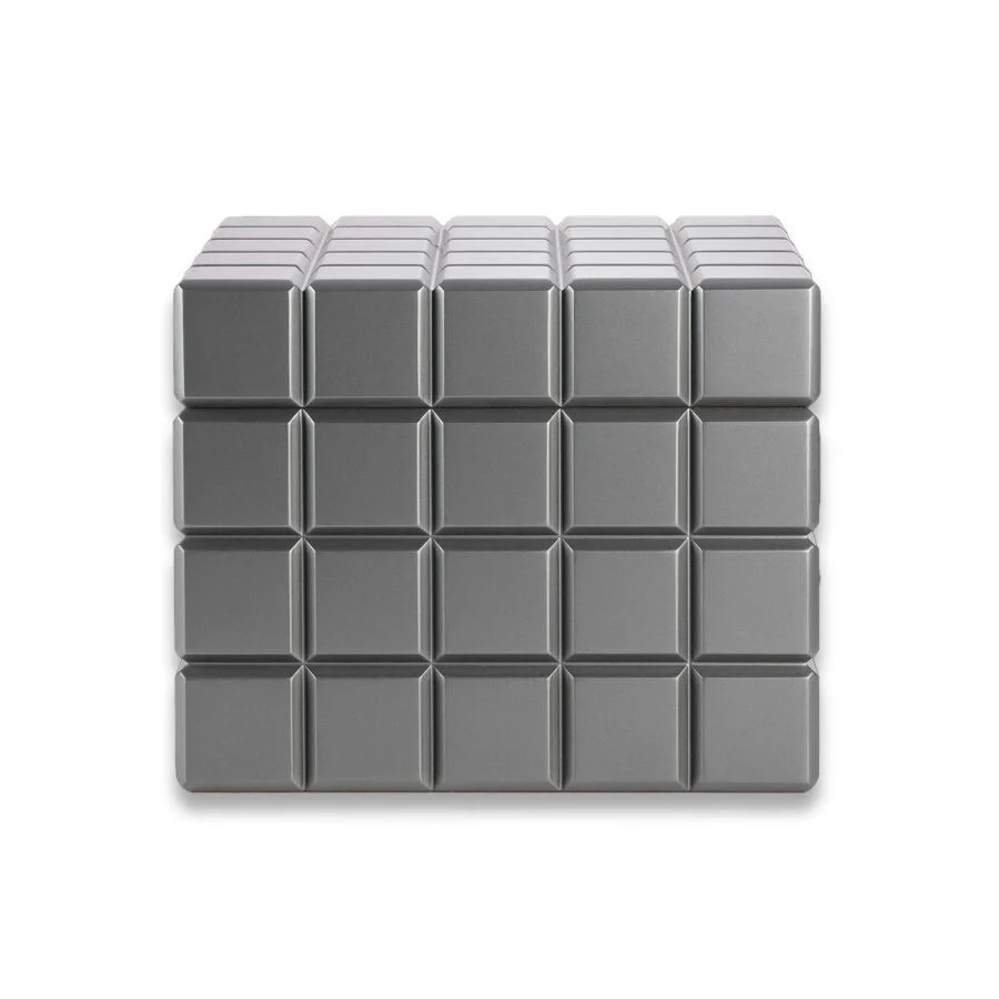 Colibri Cube Heritage Humidor Puro Kutusu Gray 70's