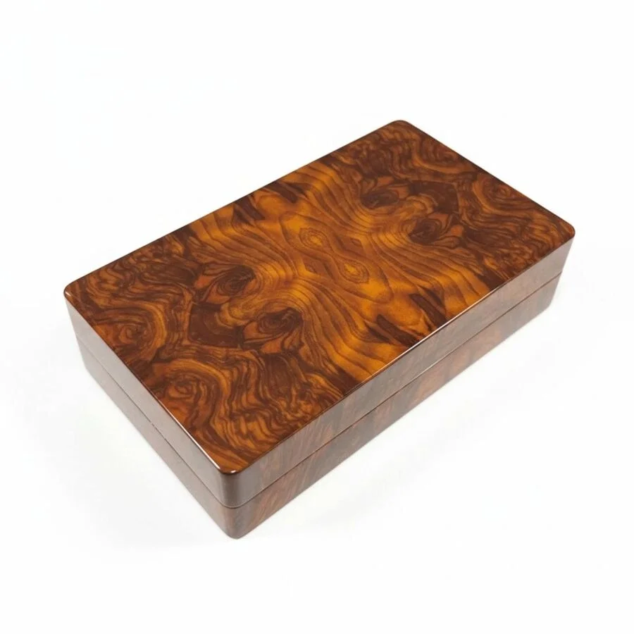 Guevara Ceviz Kaplama Puro Taşıma Kutusu Humidor 6's
