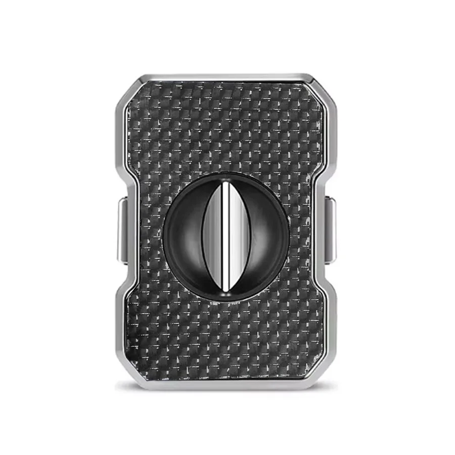 Cigarloong Metal Puro V Kesici 60 Ring Siyah Karbon