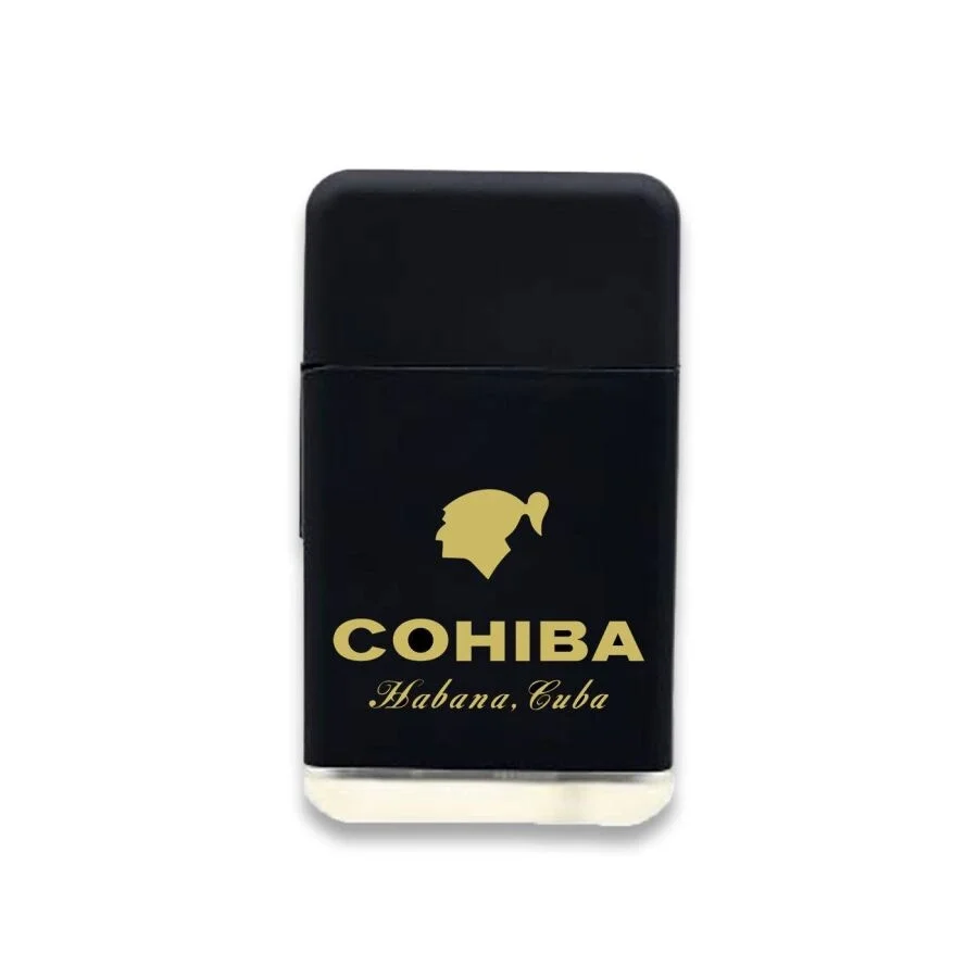Cohiba Plastik Jet Alev Puro Çakmağı Siyah