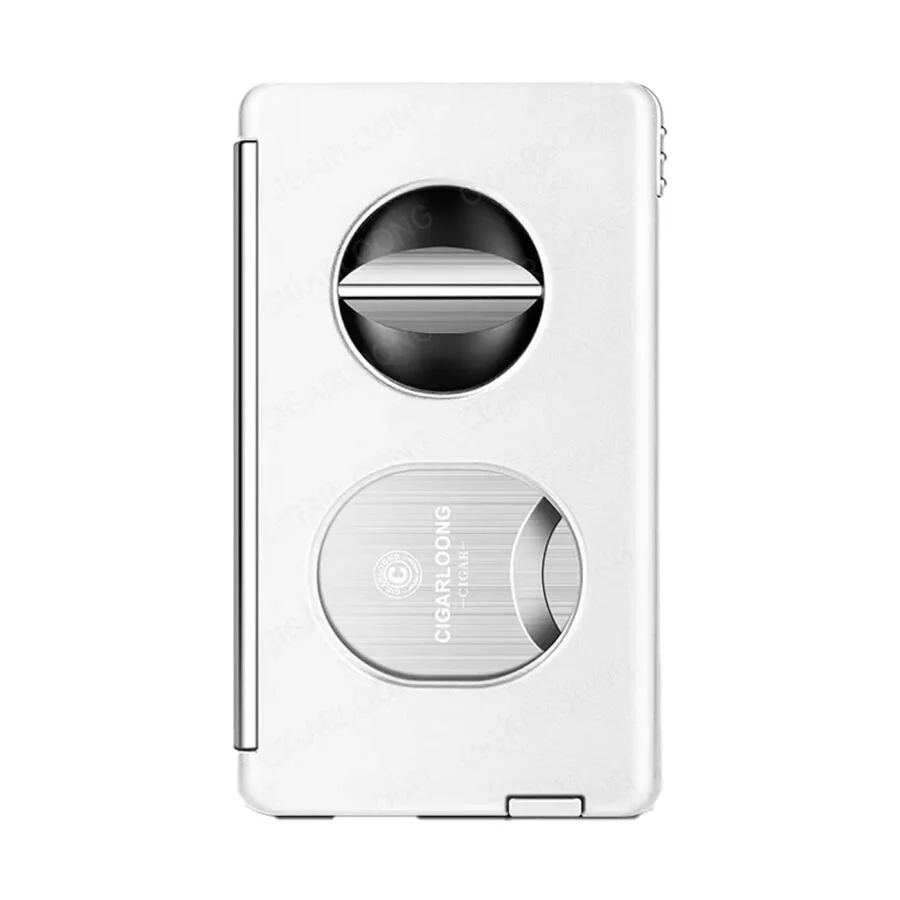 Çok Fonsiyonlu Metal Double Puro Kesici Delici ve İğne Beyaz