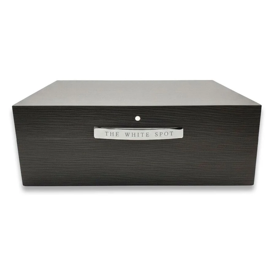 The White Spot Humidor Puro Kutusu Gri Meşe 50's