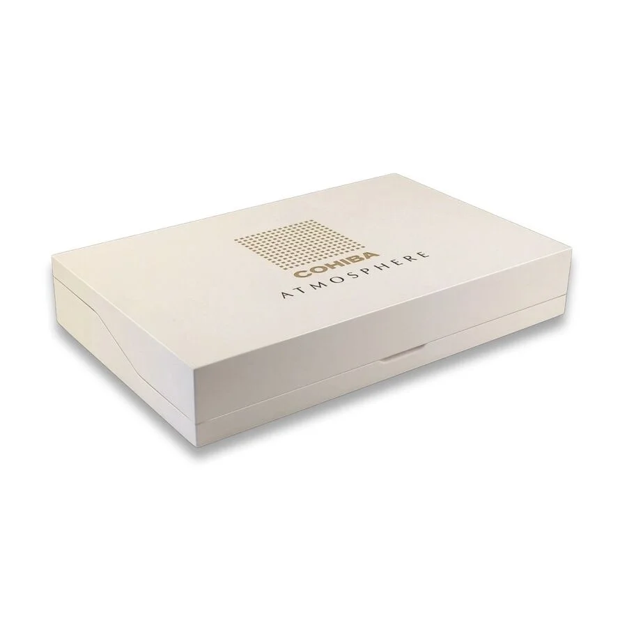 Cohiba Atmosphere Mat Beyaz Humidor Puro Kutusu 25's