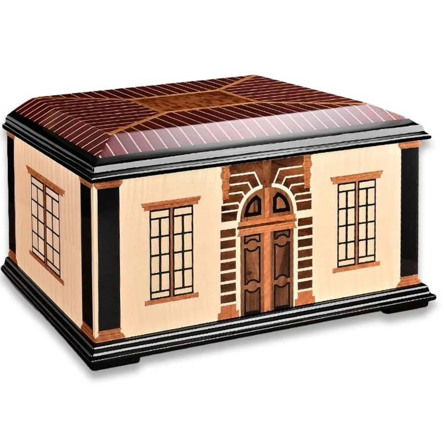 Küba Evi Tasarımı Sedir Humidor Puro Kutusu 250s