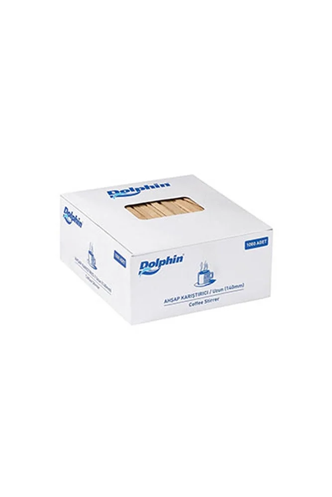 Dolphin Tahta Karıştırıcı 10 cm 1000 Adet