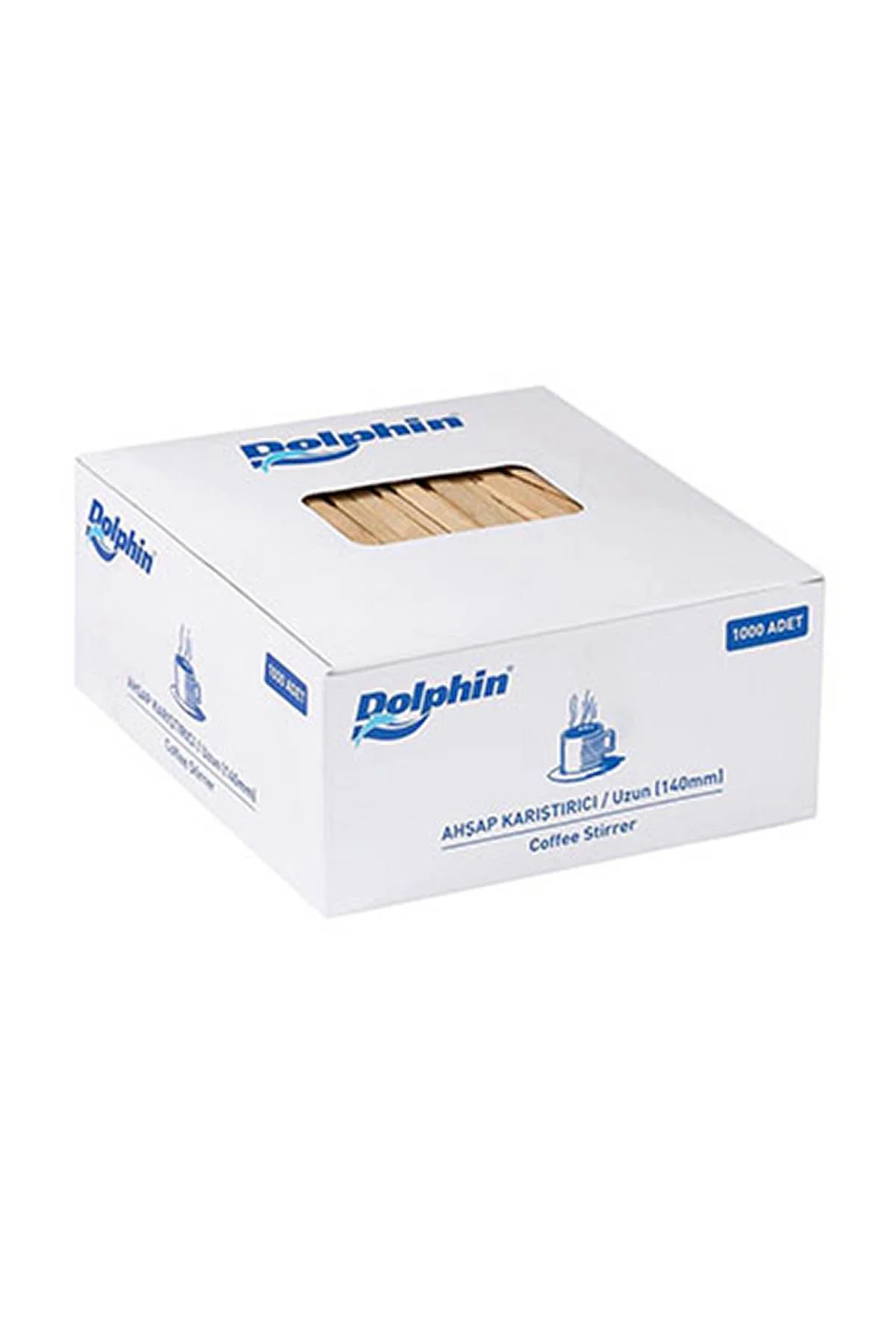 Dolphin Tahta Karıştırıcı 14 cm 1000 Adet