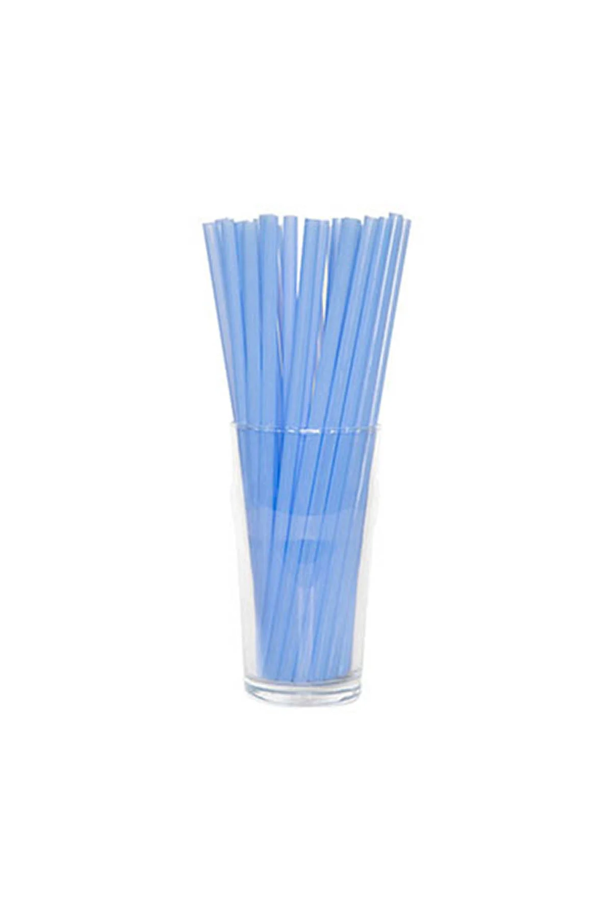 Dolphin Frozen Pipet Mavi 8 mm * 26 cm 100 Adet