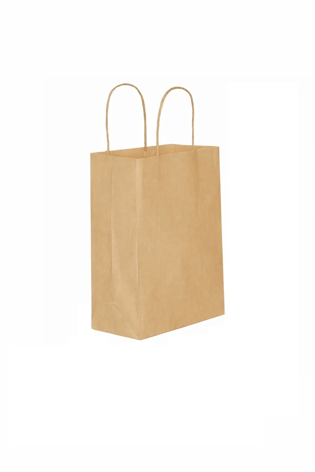 Roll-Up Kraft Çanta Naturel Küçük Boy 18 * 24 cm 25 Adet