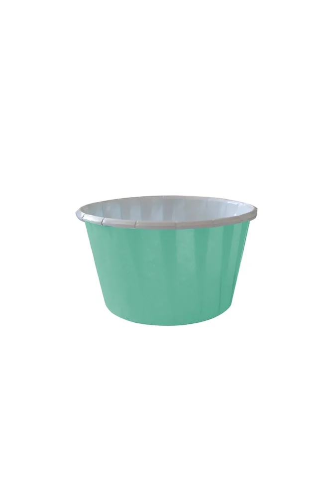 Roll-up Muffin Kek Kapsülü Mat Mint Yeşili 50 Adet