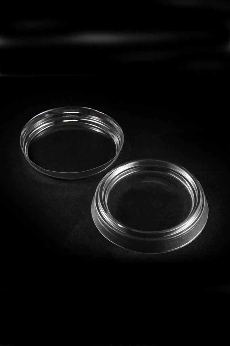 Plastik Silindir Tatlı Kasesi Kapağı 250cc 15li