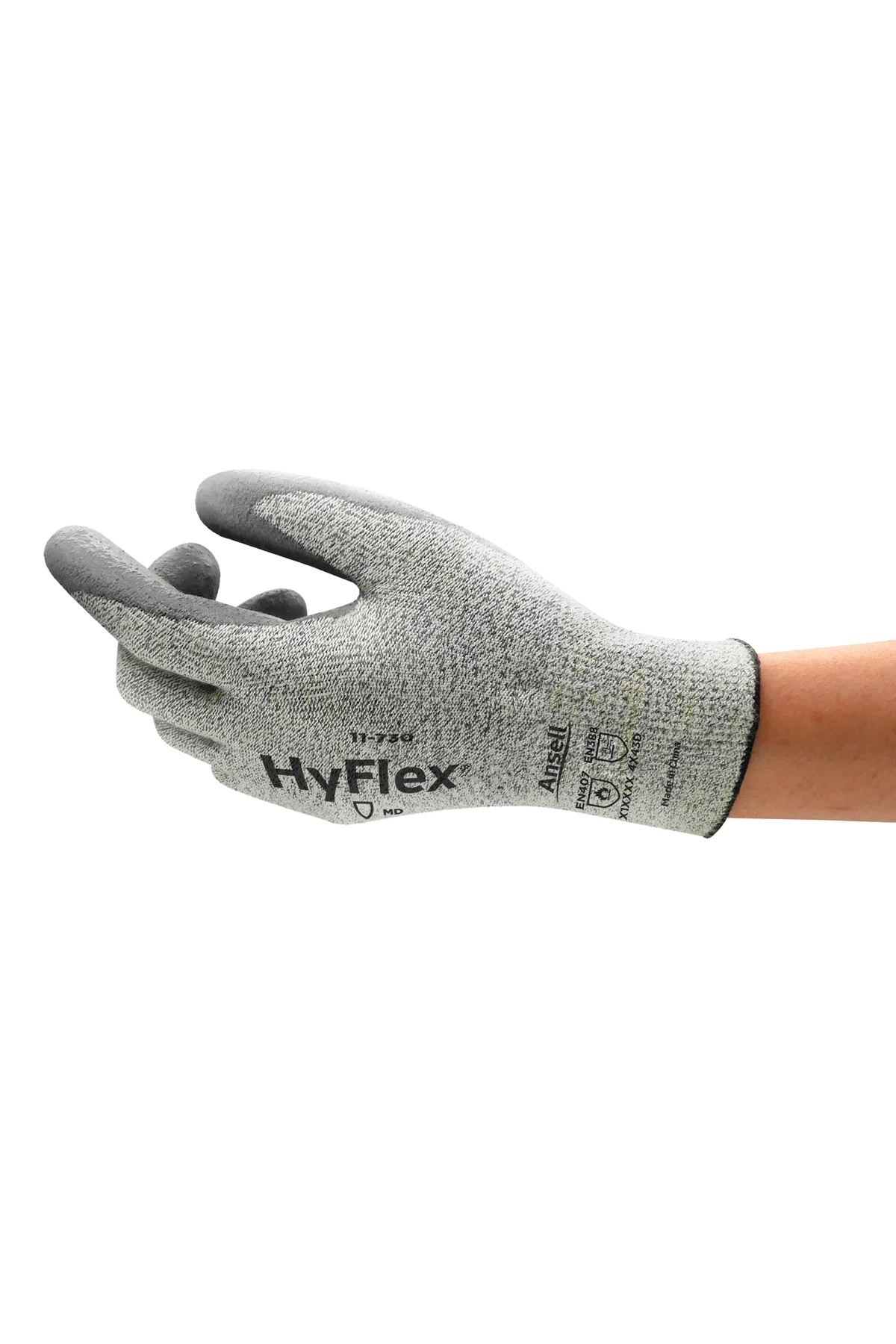 HyFlex® 11-730 Mekanik ve Kesilmelere Karşı Koruyucu Eldiven 1 Çift(11 Beden / XXL)
