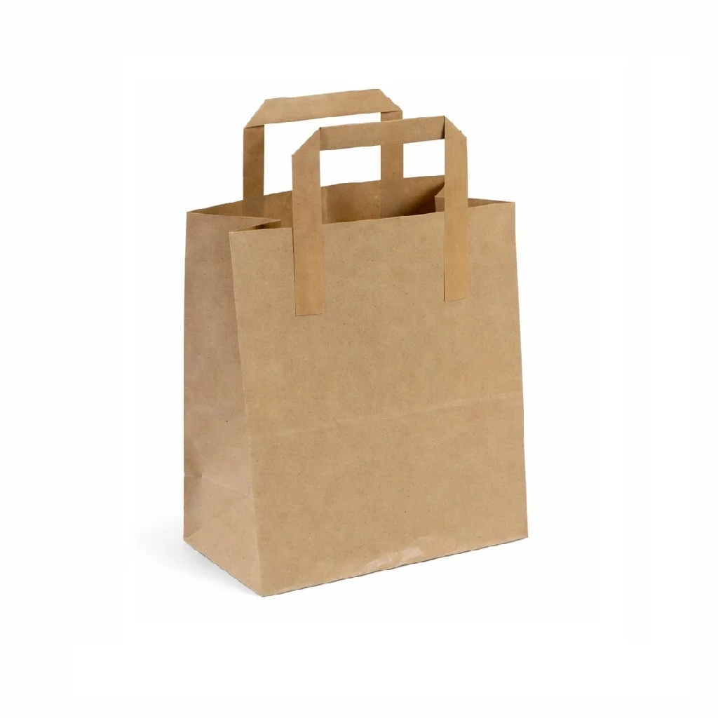 Kraft Çanta 22 * 28 * 12 cm 200 Adet
