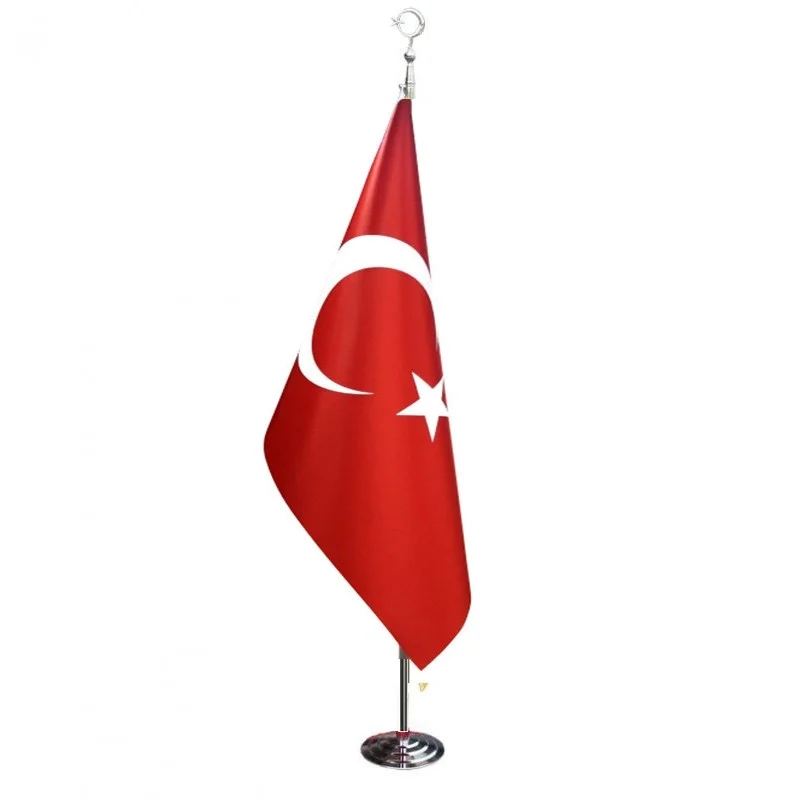 Krom Makam Bayrağı (Filmli) Boy 225 cm