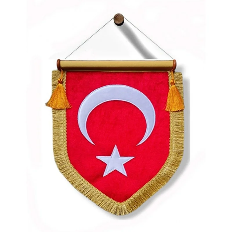 Beşgen Bayrak Flama 25x35 cm