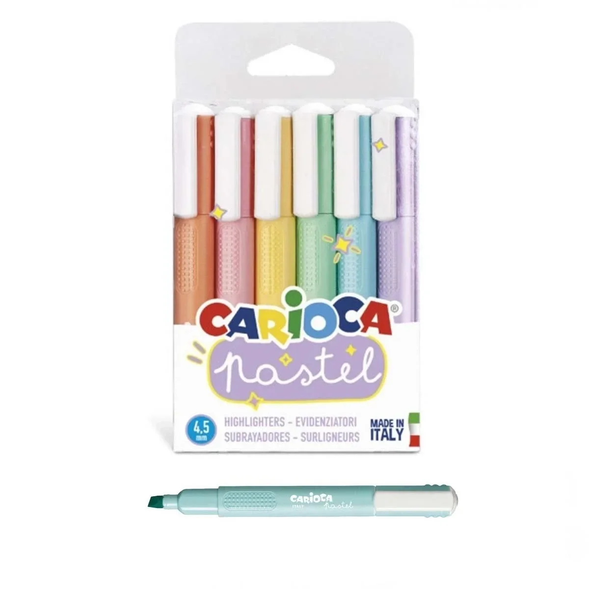 Carioca Pastel Marker 6'lı