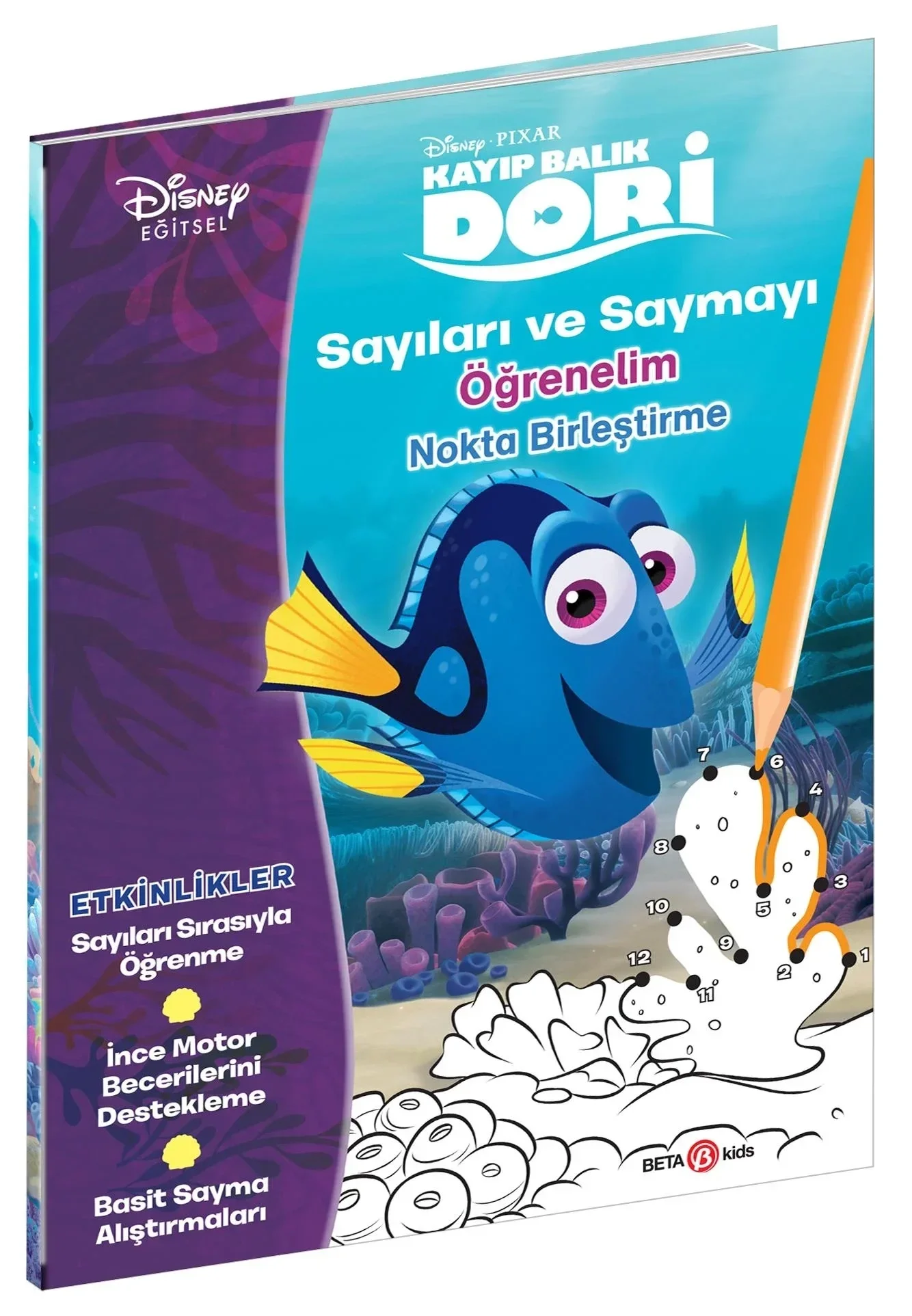 Disney Eğitsel Dori ABC'yi Öğrenelim Nokta Birleştirme