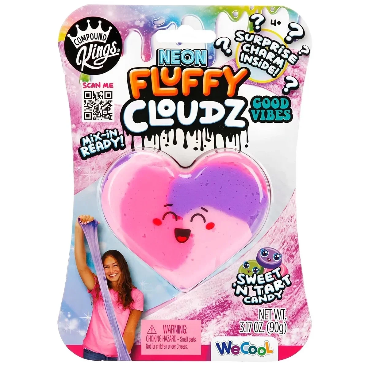 Compound Kings Neon Fluffy Cloudz Kalp Slime 11312
