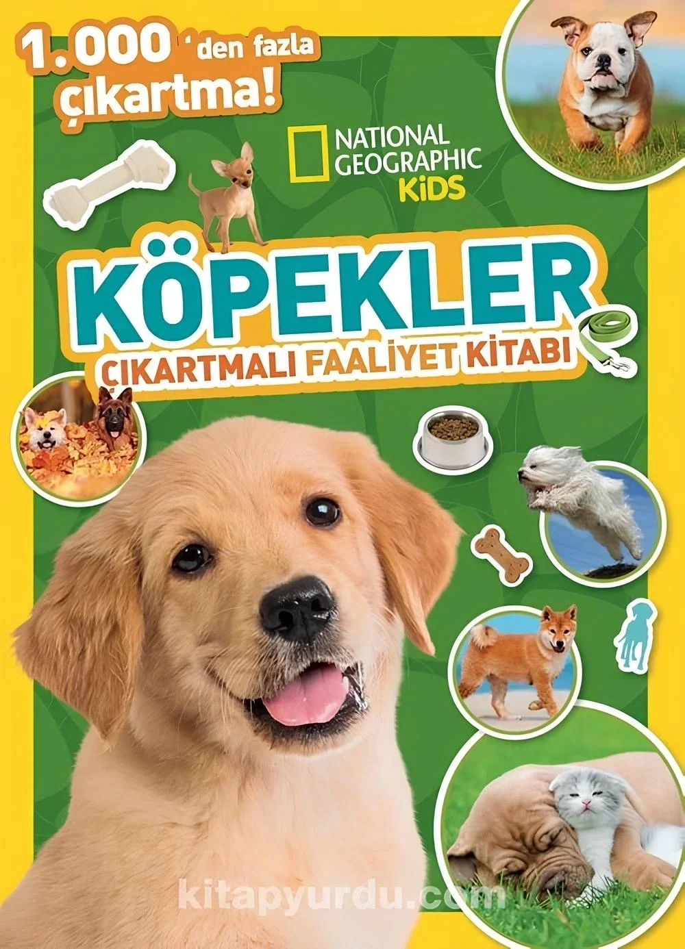 National Geographic Kids Köpekler Çıkartmalı Faaliyet Kitabı