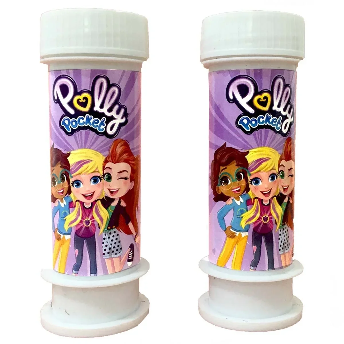 ​​​​​​​Polly Pocket Temalı 2'li Köpük Baloncuk