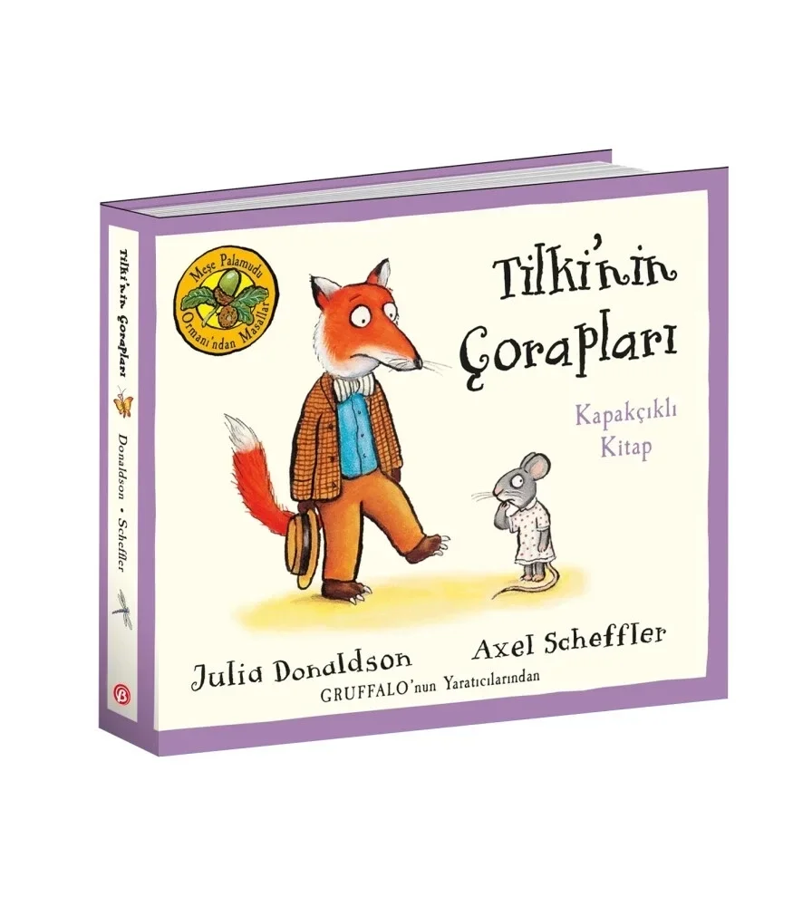 Tilkinin Çorapları Kapakçıklı Kitap