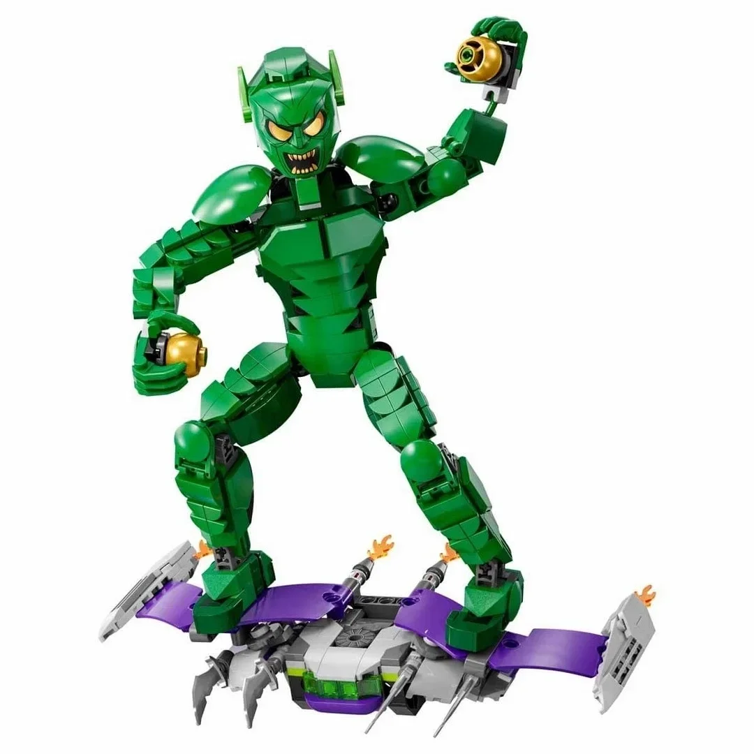 LEGO Marvel Green Goblin Yapım Figürü 76284