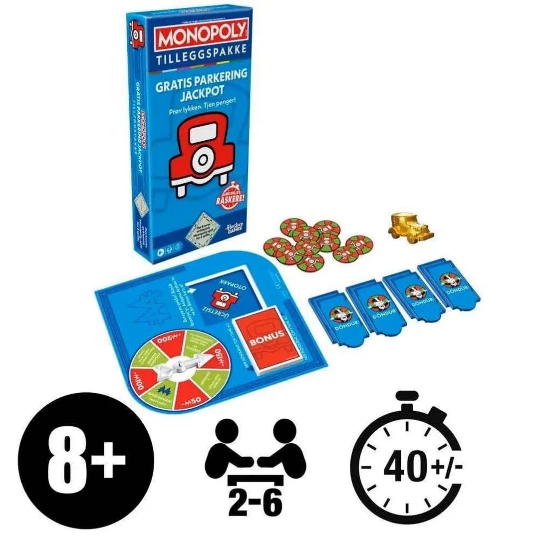 Monopoly Ücretsiz Otopark İkramiyesi Paketi